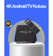 Akıllı Android TV Box – 4K Çözünürlük, 2GB RAM, 16GB Depolama, Hızlı Wi-Fi