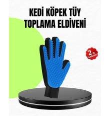 Evcil Hayvan Bakım Eldiveni – Masaj ve Tüy Toplama Özellikli Silikon Eldiven
