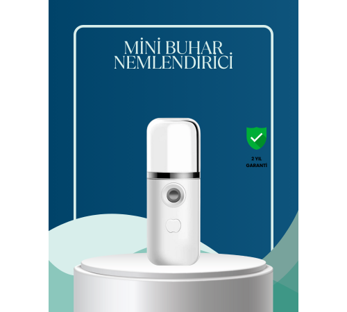 Akıllı Pro Teknolojili Şarjlı Nemlendirici – Portatif Cilt ve Hava Nemlendirici Cihaz