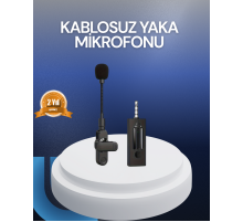 Bluetooth 5.2 Kablosuz Mikrofon – 360° Ses Algılama, Gürültü Engelleme, 4 Saat Çalışma