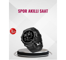 Nabız Ölçerli Akıllı Saat – Adım Sayar ve Kalori Ölçer Özellikli