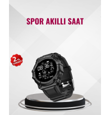 Nabız Ölçerli Akıllı Saat – Adım Sayar ve Kalori Ölçer Özellikli