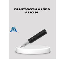 Bluetooth 4.1 Müzik Alıcısı 3.5mm Aux Girişli Mini Kablosuz Adaptör