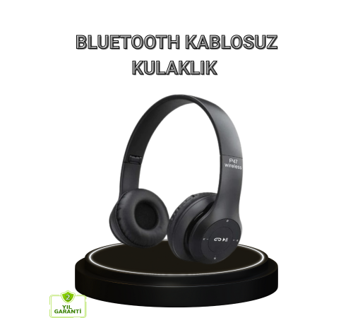 Kablosuz Kulaklık – Ergonomik Tasarım ve Uzun Pil Ömrü