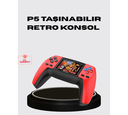 520 Oyunlu Retro Gamepad – Nostaljik Eğlenceyi Her Yere Taşı
