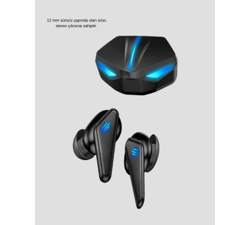 Tam Kablosuz  Kulaklığı 5.0 Bluetooth LED Kontrollü