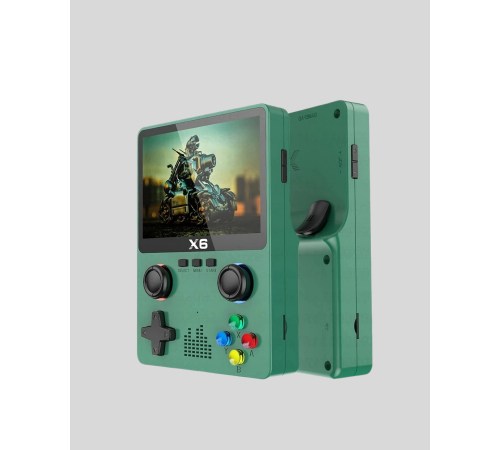 3.5 İnç IPS Ekranlı Taşınabilir Oyun Konsolu Ergonomik Çift Tetikli
