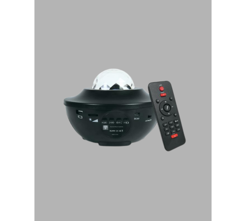 LED Yıldızlı Projektör Galaxy Modlu Renk ve Parlaklık Ayarlı Gece Lambası