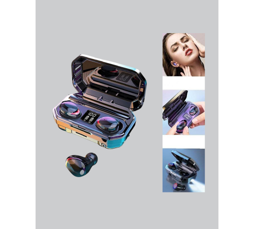 Kablosuz Kulaklık Uzun Pil Ömürlü Şarj Kutulu Ergonomik Hafif Tasarım