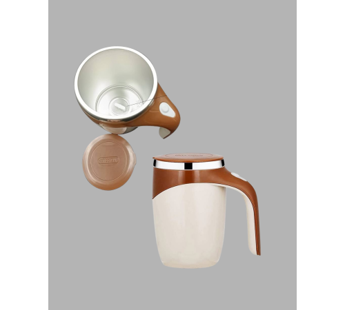 Şarjlı Otomatik Karıştırıcı Kupa Manyetik Mix Kupa Paslanmaz Çelik İç Astar