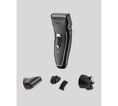 Kablosuz Tıraş Makinesi Çift Başlıklı Kuru Tıraş Folyo Başlık Şarj Göstergeli