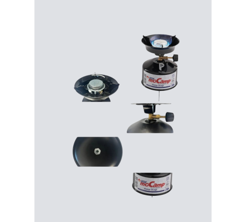 Taşınabilir Kamp Ocağı Seti Pişirme Alanı Ayarlanabilir Alev