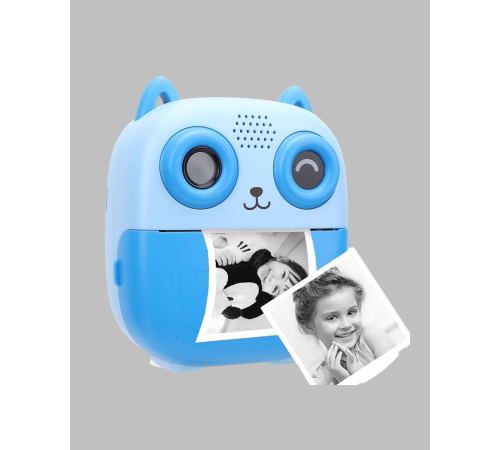 Anında Baskı Özellikli Çocuk Kamerası 48MP 1080P Çift Lens 32GB Destekli