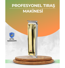 Berber Tipi Saç Sakal Kesme Makinesi USB Şarjlı Sessiz Motorlu