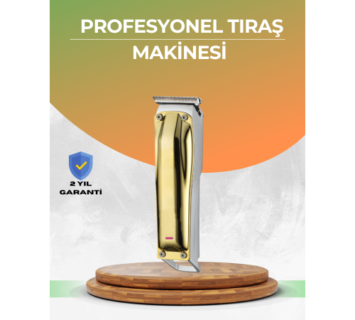 Berber Tipi Saç Sakal Kesme Makinesi USB Şarjlı Sessiz Motorlu