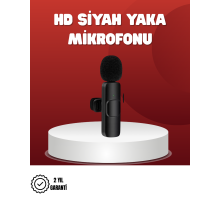 2’li Kablosuz Yaka Mikrofonu iPhone İçin Profesyonel Video Ses
