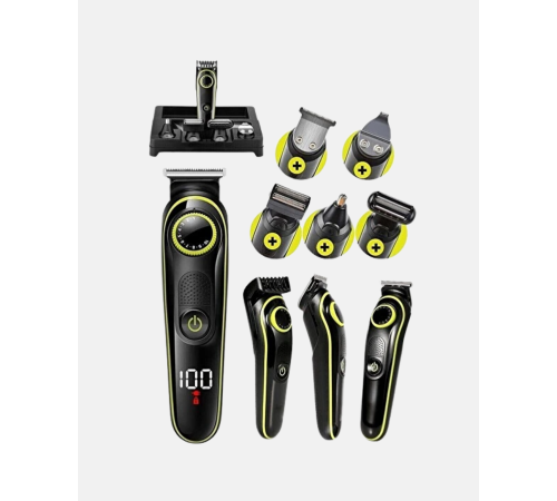 5’i 1 Arada Şarjlı Erkek Bakım Seti LED Göstergeli ve Suya Dayanıklı