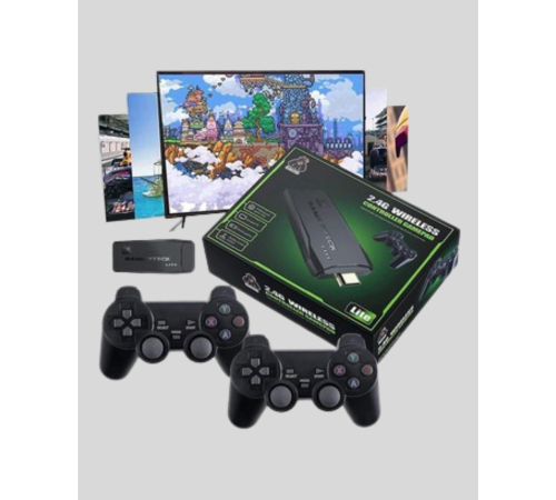 2.4G Kablosuz Mini Oyun Konsolu Taşınabilir ve Şık Tasarım