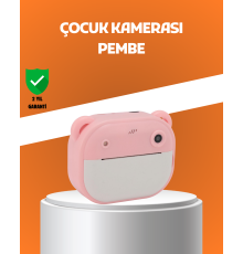 Termal Baskılı HD Şipşak Kamera 24MP Çift Lensli 32GB Hafızalı