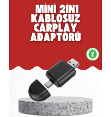 Kablosuz CarPlay Dönüştürücü – Akıllı Tak & Çalıştır Araç Adaptörü