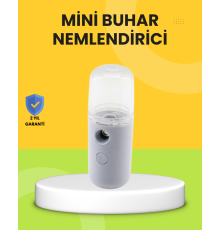 Kablosuz Şarjlı Buharlı Nemlendirici – Enerji Tasarruflu Taşınabilir Cilt Bakım Cihazı