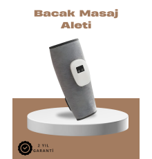 Kablosuz Titreşimli Baldır Masaj Aleti – Isıtmalı, 3 Basınç Ayarlı, Şarjlı ve Taşınabilir