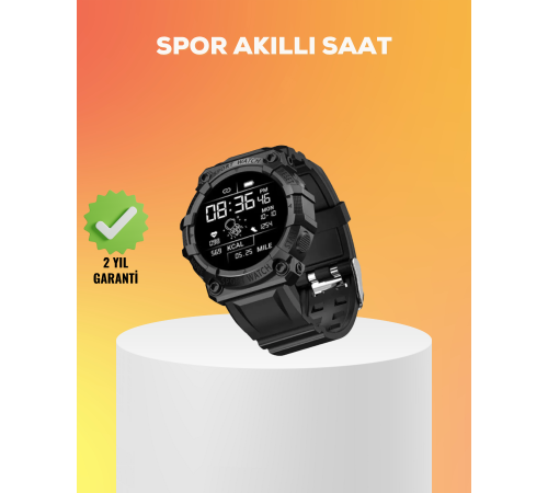 Dijital Spor Saat – Kalp Atışı, Kalori ve Adım Takip Özellikli