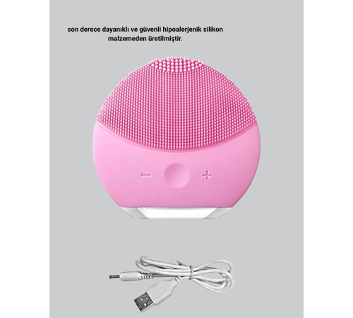 Taşınabilir Silikon Masaj Aleti – Derin Temizlik, Yüz ve El Kullanımına Uygun