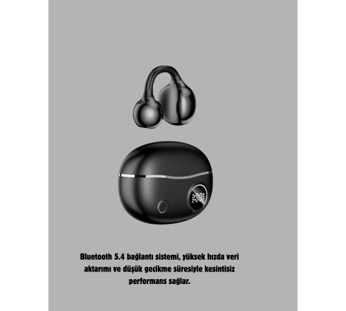 Açık Tasarım Spor Kulaklık Hafif Silikon Kaplama APTX Ses Teknolojili