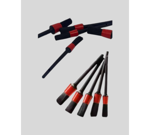 Araç Detay Temizlik Fırçası 5’li Set Çizmeyen Kıl Çok Yönlü Kullanım