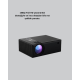 1080p Full HD Taşınabilir Projeksiyon Cihazı LED Işıklı Uzaktan Kumandalı