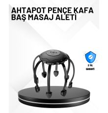 Taşınabilir Kafa Masaj Cihazı Eller Serbest 360° Profesyonel Masaj