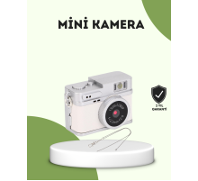 Mini HD Dijital Kamera 1080P Kordonlu Taşınabilir Retro Model
