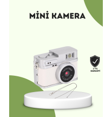 Mini HD Dijital Kamera 1080P Kordonlu Taşınabilir Retro Model