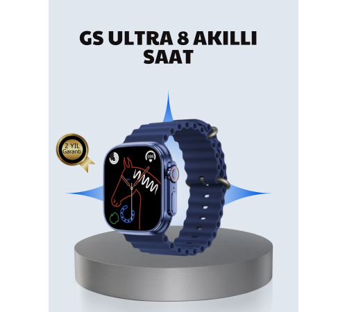 Akıllı Saat Ultra  2.05 IPS Ekran Bluetooth Aramalı Spor Modlu