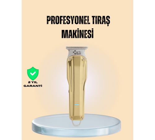 Profesyonel Erkek Tıraş Makinesi Güçlü Kesim ve Uzun Şarj Süreli