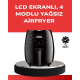 Büyük Boy 6 Litre Airfryer 2400W Sesli Uyarı LCD Ekran