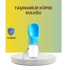 Akıllı Su Akış Kontrollü Köpek Su Matara Taşınabilir Gezdirme Şişesi