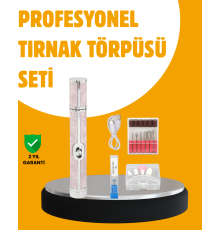 Ergonomik Saplı 20.000 RPM Hız Kontrollü Manikür Pedikür Makinesi