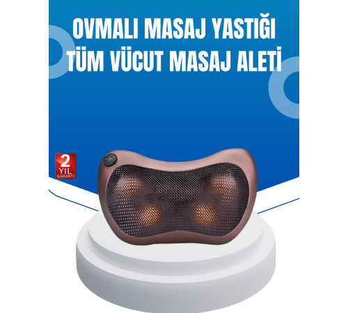 Taşınabilir Yoğurma Masaj Cihazı Boyun Bel Sırt Ayak