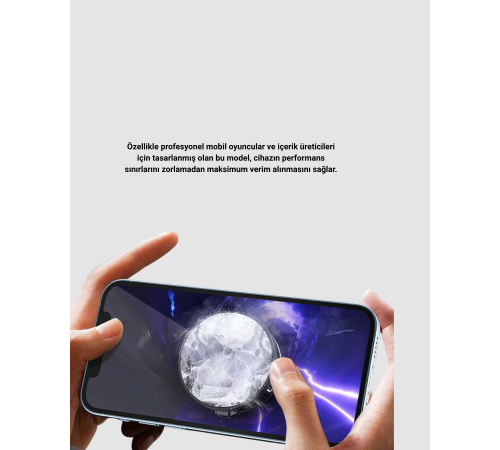 Yarı İletken Telefon Soğutucu Hızlı Soğutma ve Sessiz Performanslı