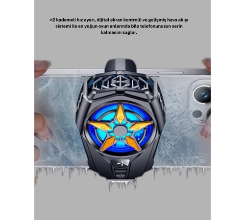 Cep Telefonu Radyatörü Yarı İletken Hızlı Soğutma ve Dijital Ekran Kontrollü