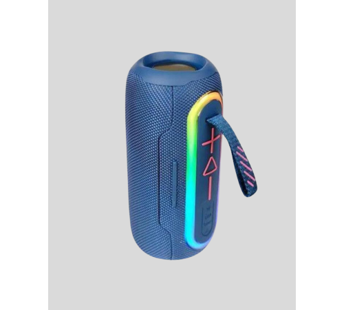Mavi Taşınabilir Bluetooth Hoparlör Kompakt Tasarım ve Güçlü Ses