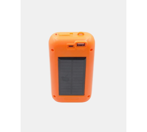 Solar Powerbank 10000 mAh LED Kamp Lambalı Taşınabilir Şarj Cihazı