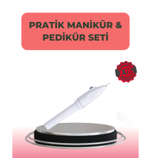 ABS Gövdeli Sessiz Tırnak Matkap Seti – Ayarlanabilir Hız ve Uzun Ömürlü Kullanım