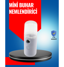 Mini Şarjlı Buhar Nemlendirici – Taşınabilir, Enerji Tasarruflu, Kablosuz Kullanım
