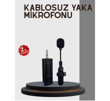 Kablosuz Profesyonel Mikrofon – 360° Ses Yakalama, 60 m Menzil, Gürültü Engelleyici