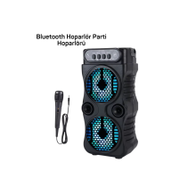 LED Parti Işıklı Bluetooth Hoparlör