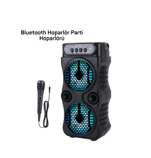 LED Parti Işıklı Bluetooth Hoparlör