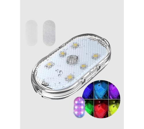 Kablosuz Manyetik Araba İçi LED Ambiyans Aydınlatma – Pratik Montajlı